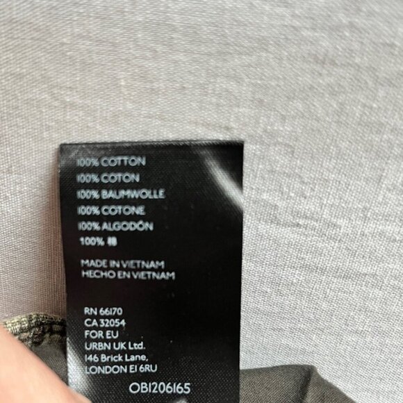 Anthropologie Pilcro Quilted Embossed Skirt Sz 4 - Picture 4 of 7